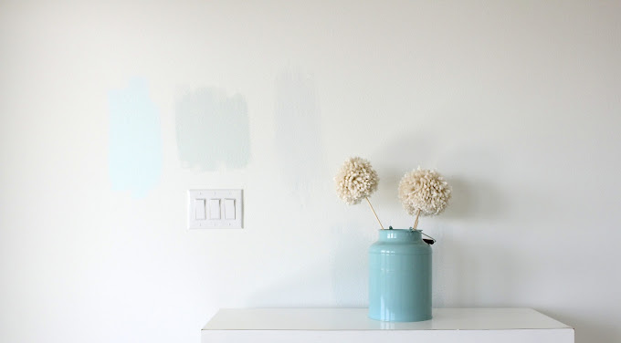 Picking a light blue paint color for our guest bedroom — The Grit