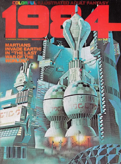 Portada de 1984 #4, edición americana