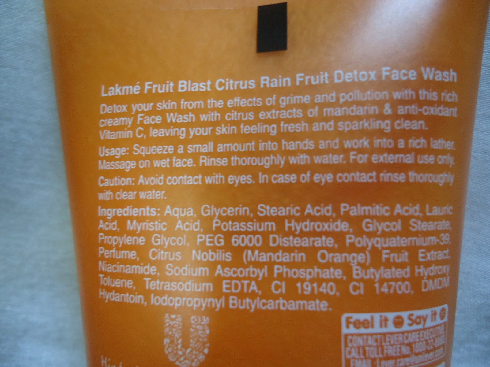 Lakme Citrus Rain Fruit Detox Face Wash Review New Love Makeup