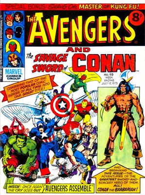 Marvel UK, The Avengers and Conan #95