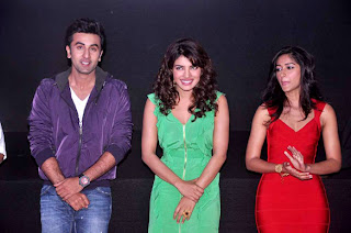 Ranbir, Priyanka & Ileana @ Launch of 'Barfi!' Movie promo 