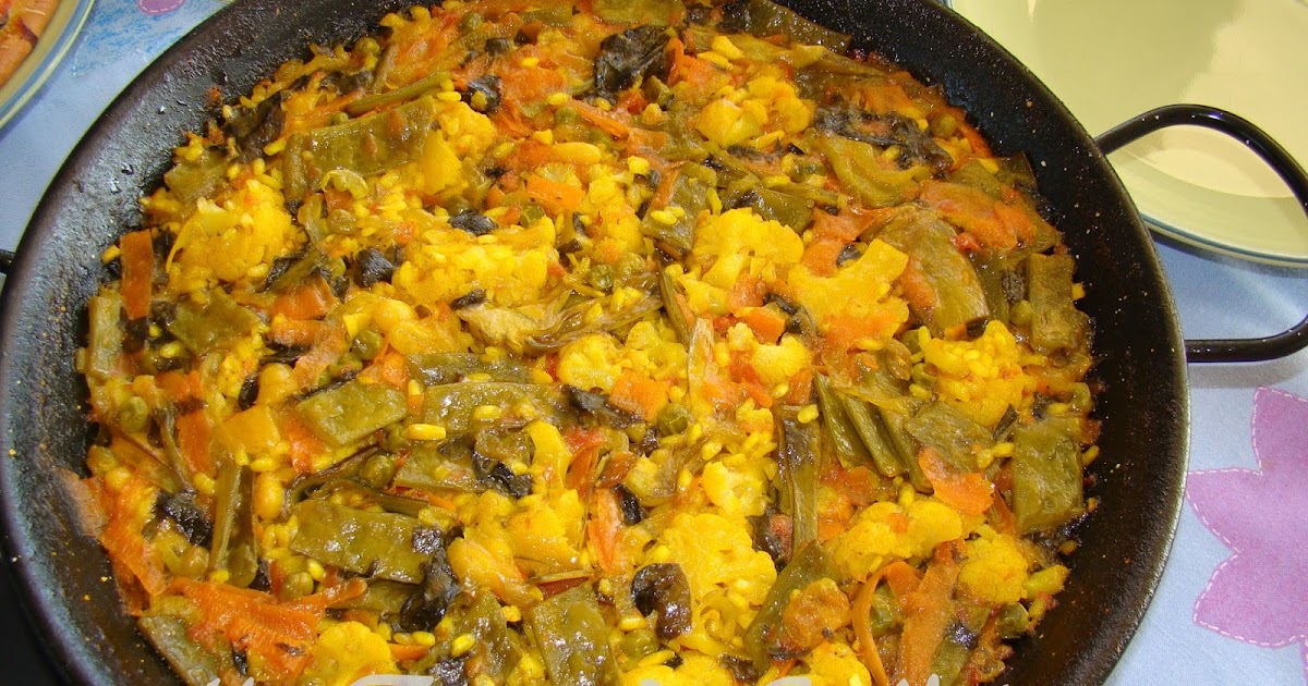 Un Toque de CaNela PAELLA DE VERDURAS