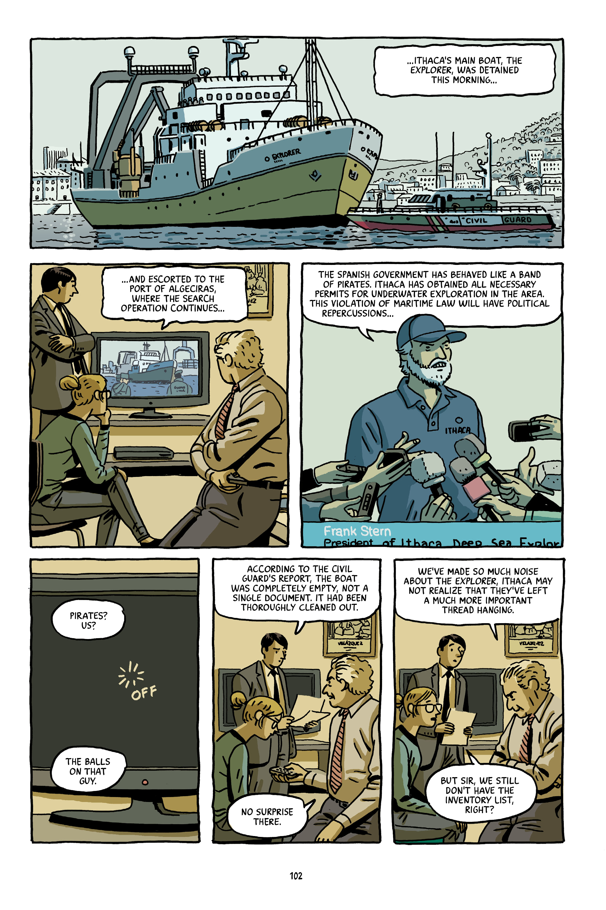 Read online The Treasure of the Black Swan comic -  Issue # TPB (Part 2) - 6