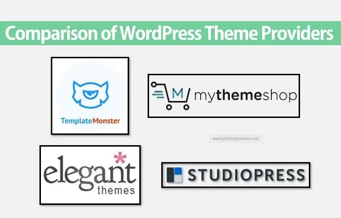 Comparison of WordPress theme providers: What is the most popular free WordPress theme? Where do I get WordPress themes? It takes a lot of time to find what you need when it comes to web development templates. And not all of us have time to spare for such a search. This is why we developed a list of the most popular and advanced products available today. We compared ONE from TemplateMonster, Elegant Theme, Studio Press and MythemeShop and you can check their pros and cons before downloading.