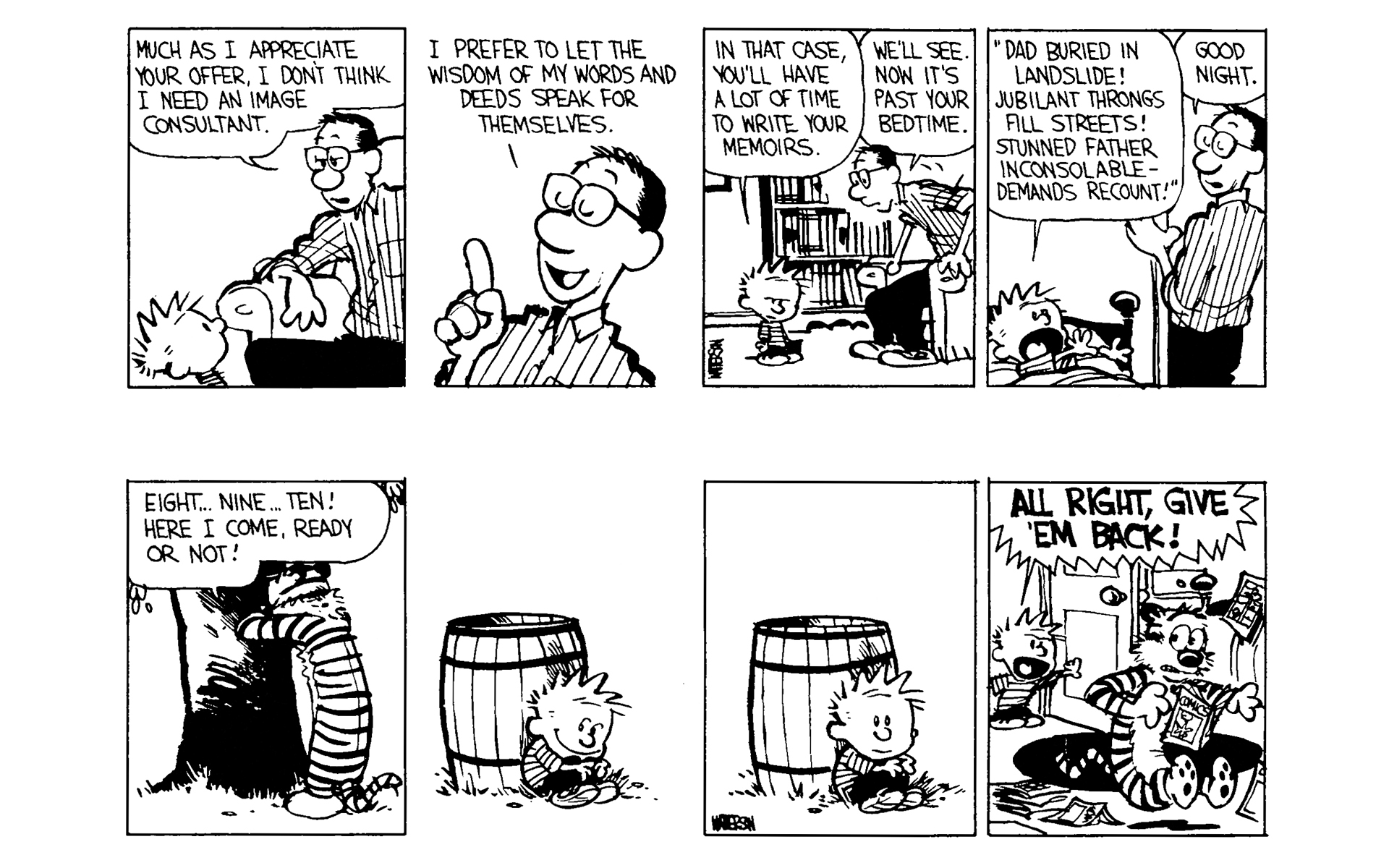 Read online Calvin and Hobbes comic -  Issue #4 - 35