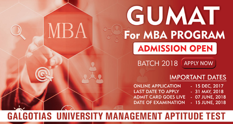 Bycnow Admission Gu Mat 2018