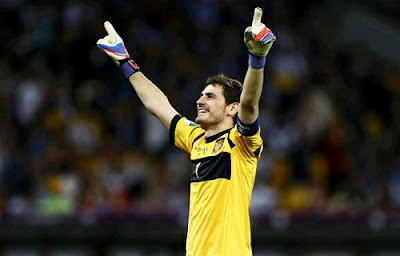 Iker Casillas at Euro 2012