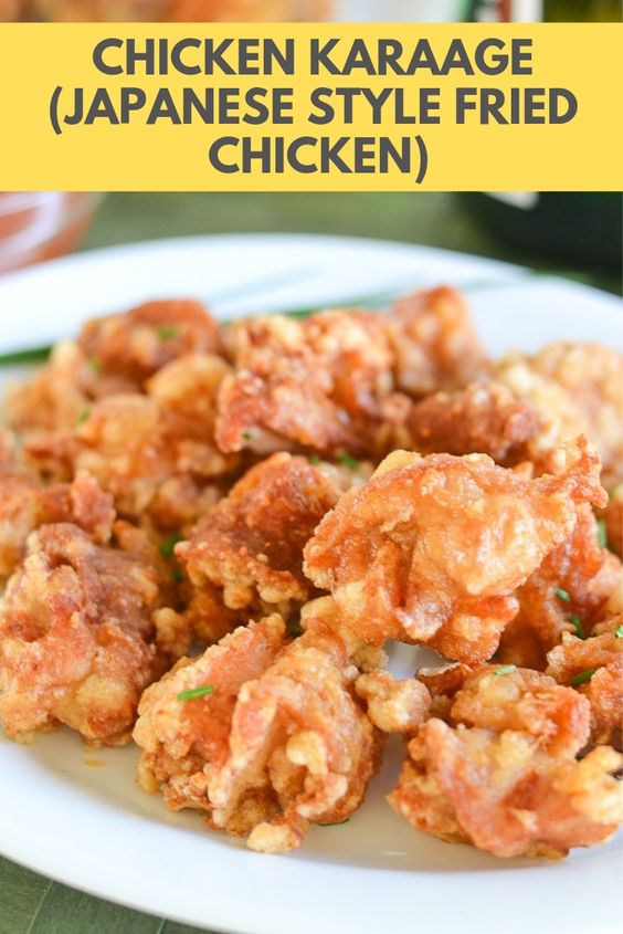 CHICKEN KARAAGE (JAPANESE STYLE FRIED CHICKEN)