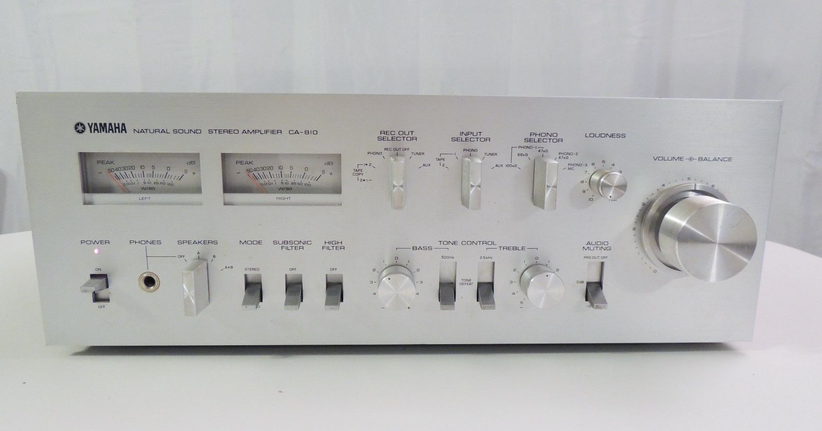Yamaha CA-810 - Integrated Amplifier | AudioBaza