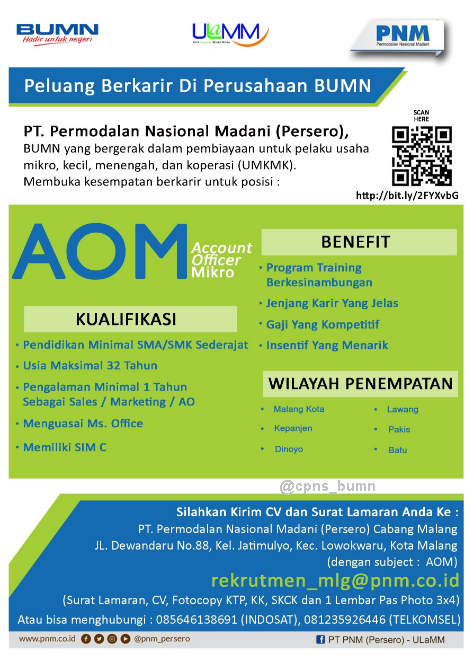 Kesempatan Berkarir Di Bumn Pt Permodalan Nasional Madani Persero Tingkat Smk Sma Rekrutmen Lowongan Kerja Bulan Juni 2021