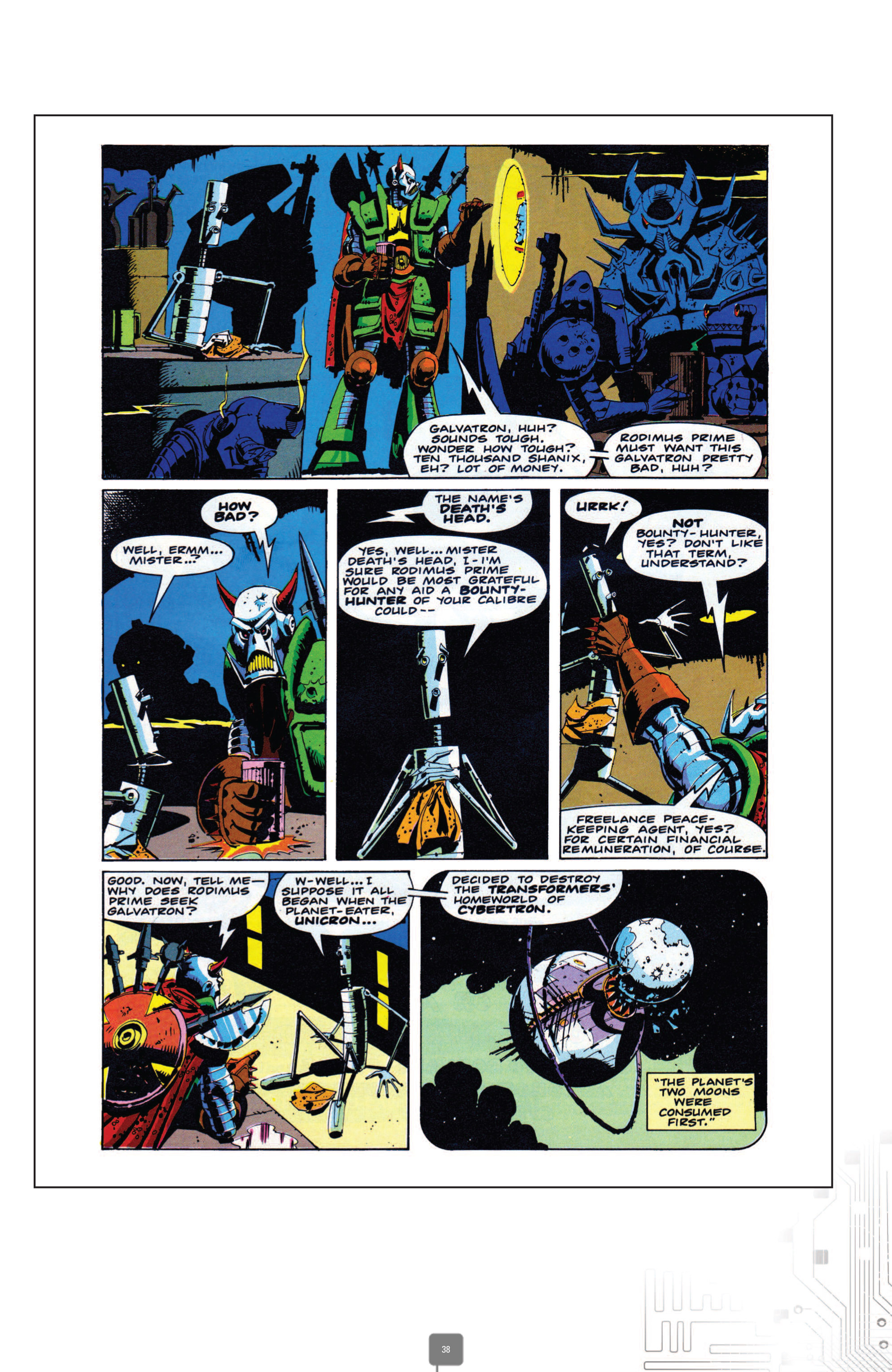 Read online The Transformers Classics UK comic -  Issue # TPB 4 - 38