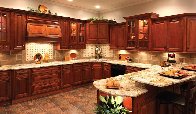 Kitchen Cabinets Design and Ideas - Things to Consider in Design Kitchen Cabinets to the Ceiling or Leave a Space? Whit crown molding or not? with pictures, images and gallery in this years