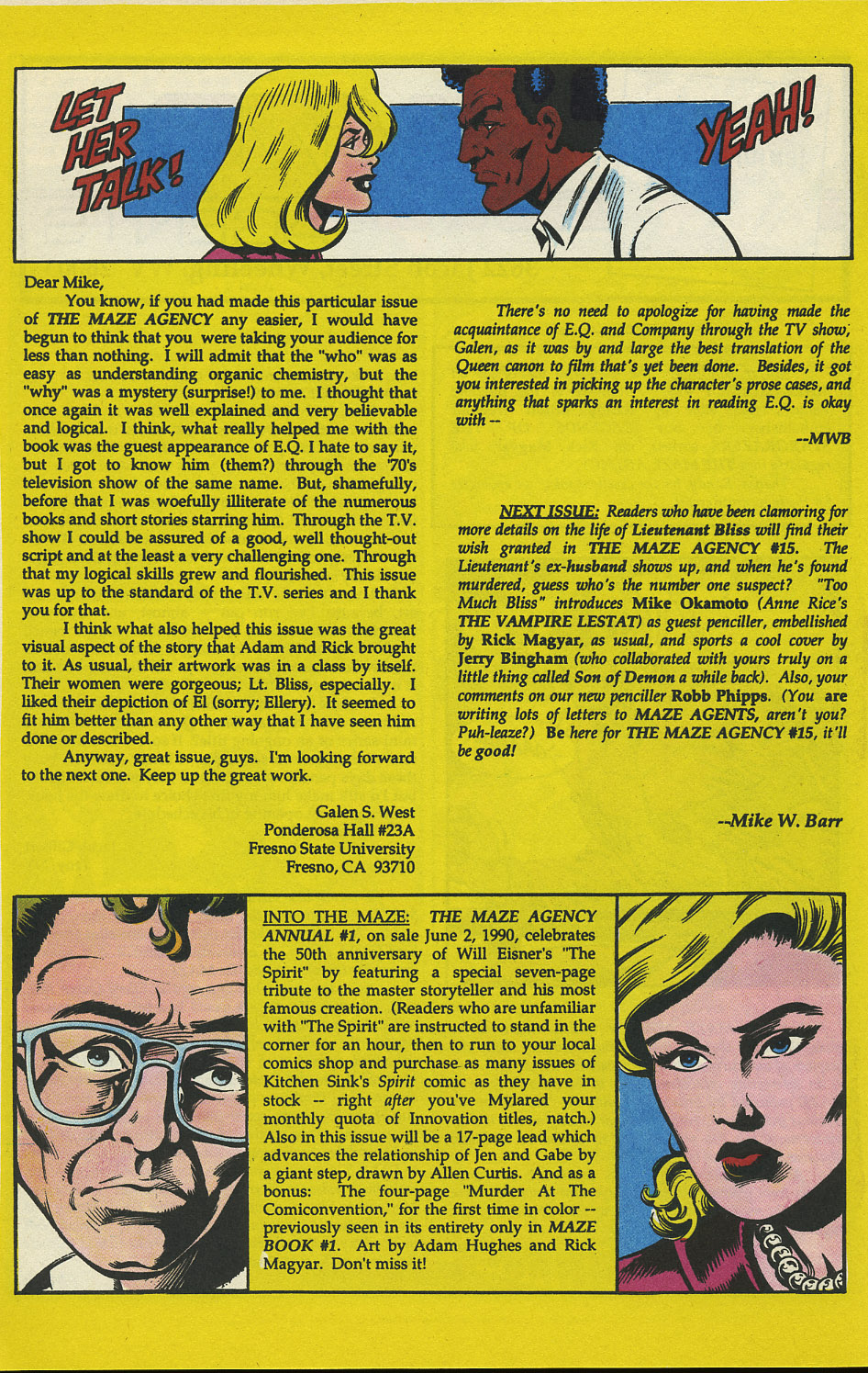 Read online Maze Agency (1989) comic -  Issue #14 - 26