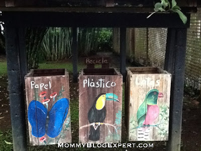 Painted Recycling Bins Costa Rica