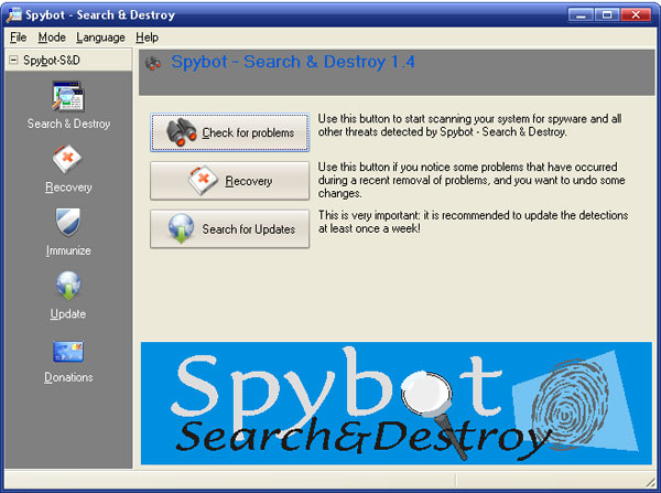 spybot search and destroy free license key