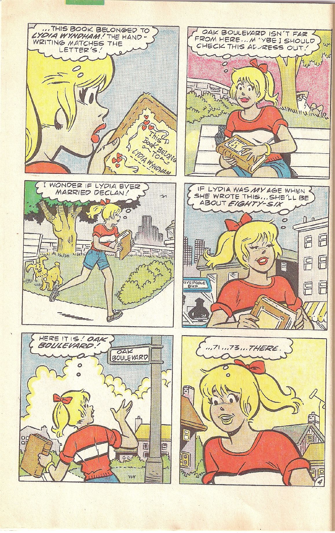 Read online Betty's Diary comic -  Issue #4 - 6