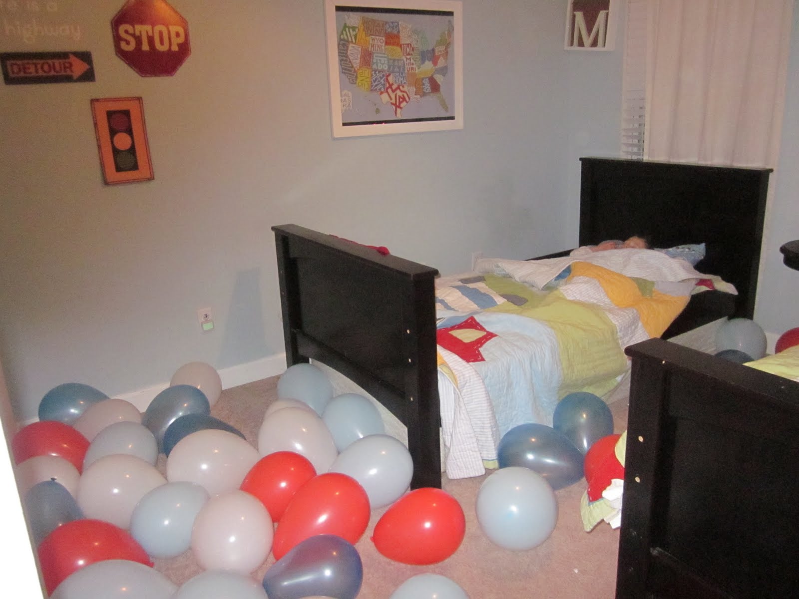 Simply Breathtaking A room full of balloons!