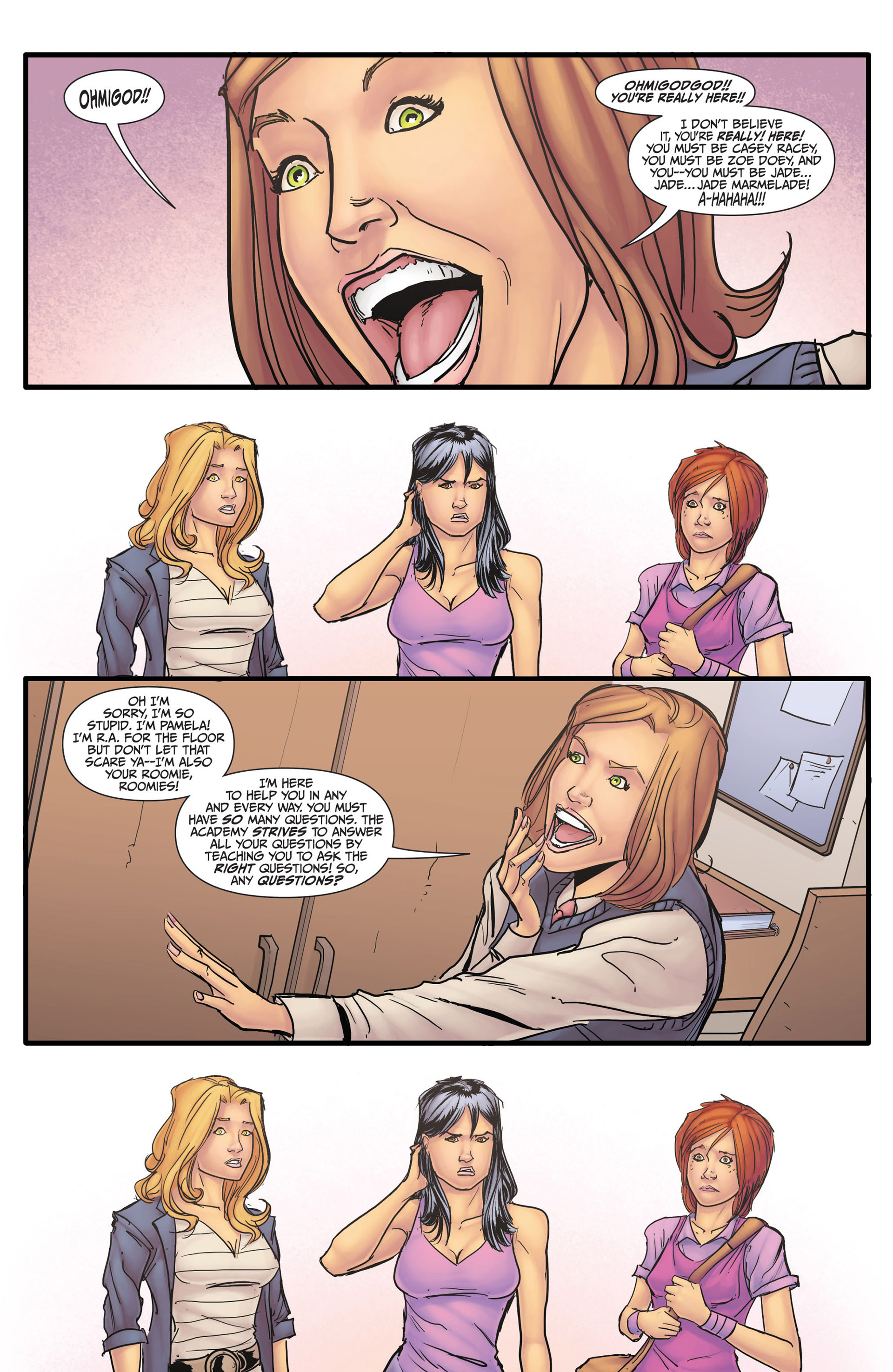 Read online Morning Glories comic -  Issue # _TPB 1 - 39