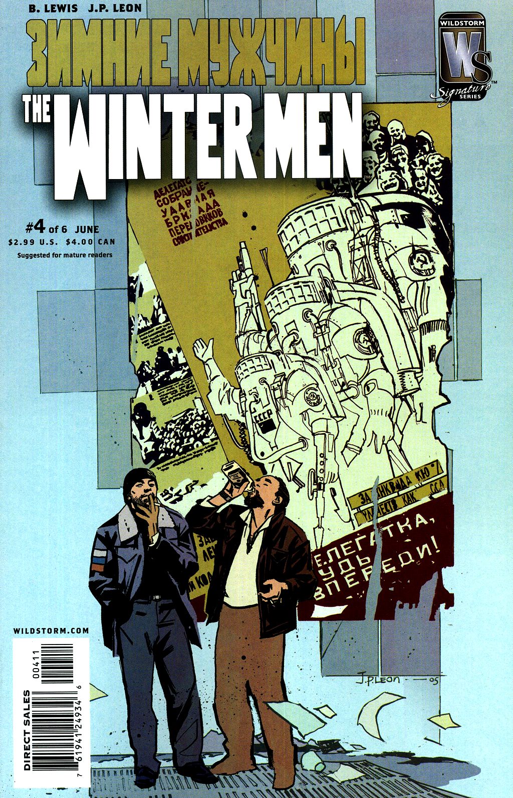 Read online The Winter Men comic -  Issue #4 - 1