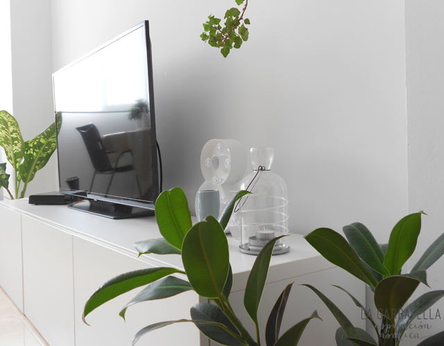 DIY: macetero colgante con bolas de madera