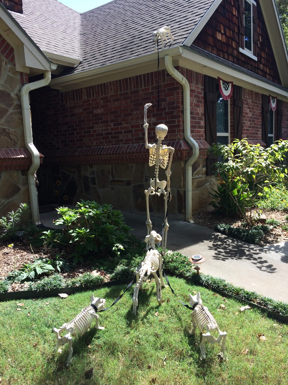 A Tispy Oklahoma Gardener Halloween 2017 Yard Decorations Because It