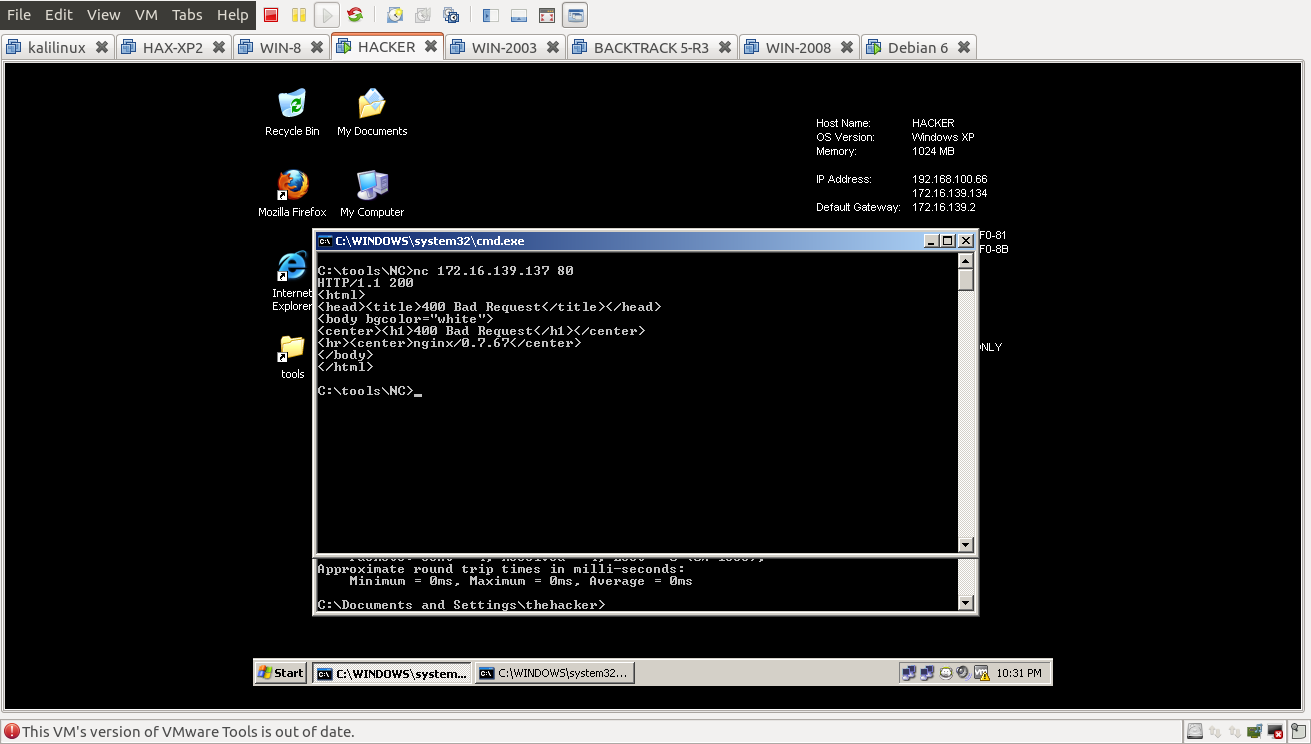 Ethical Hacking Netcat For Banner Grabbing And Port Scanning