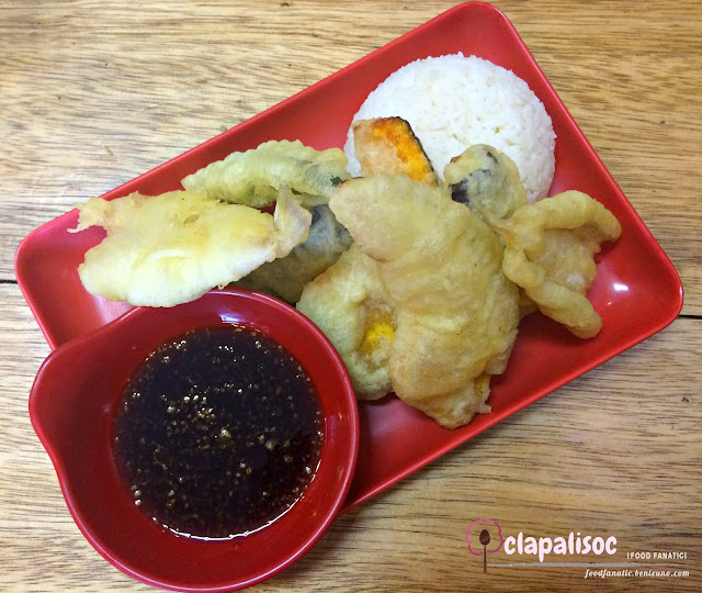 Fish and Vegetable Tempura from Crazy Katsu