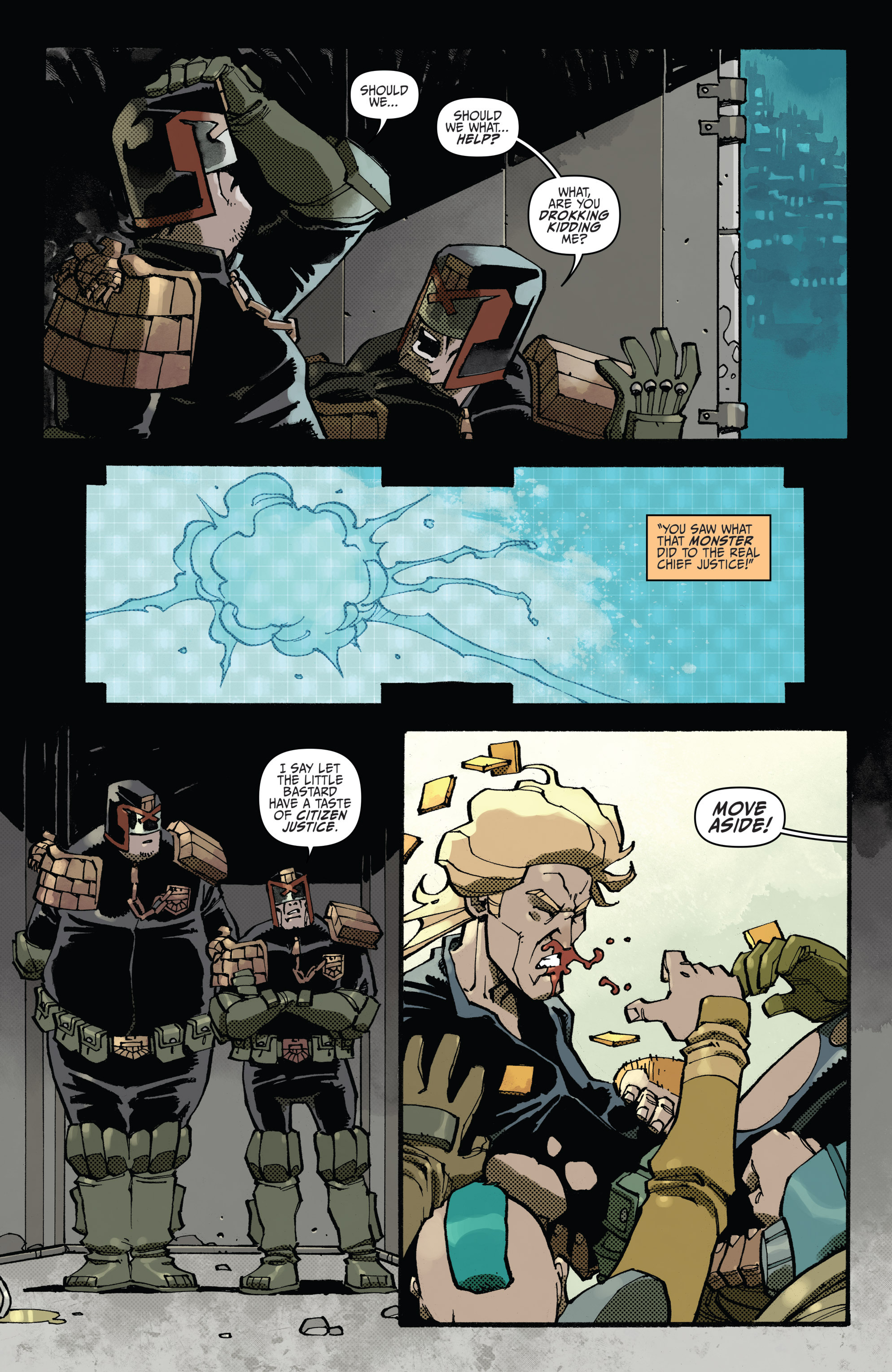 Read online Judge Dredd (2012) comic -  Issue #30 - 5