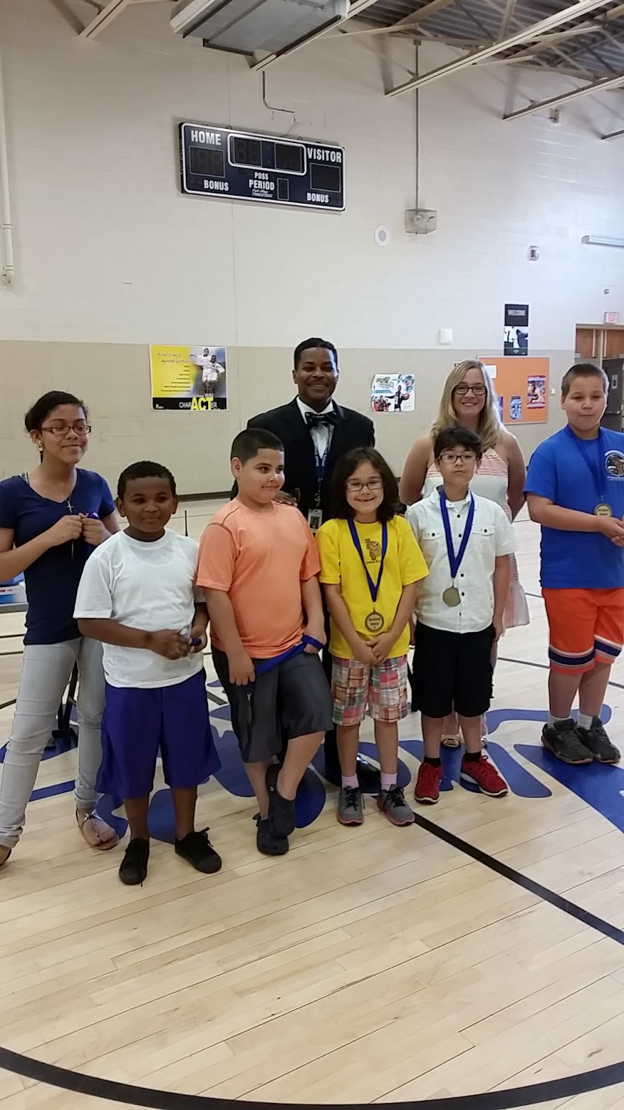 View from the Valley Mead School in Ansonia applauds attendance records