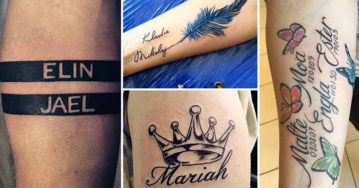 Dövme isim modelleri