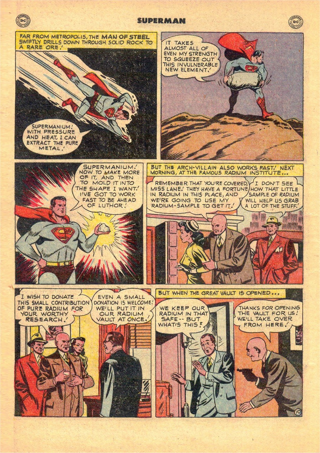 Read online Superman (1939) comic -  Issue #68 - 11