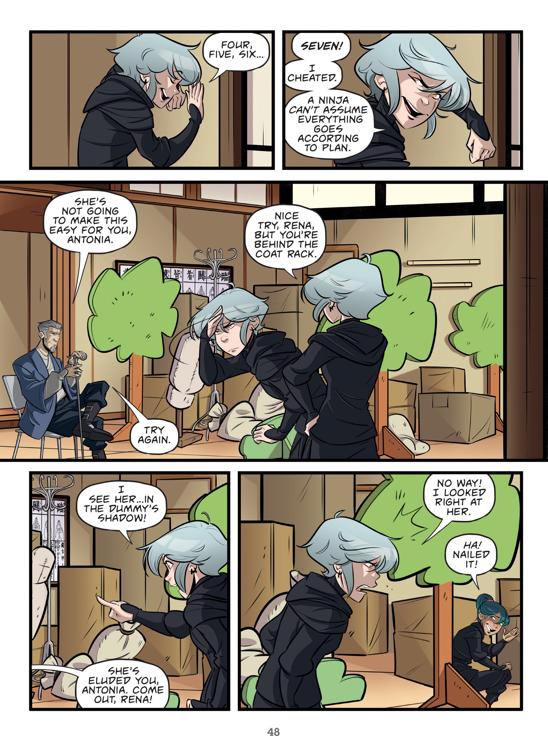 Read online Shy Ninja comic -  Issue # TPB - 48