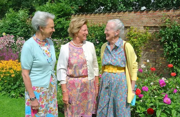 Queen Margrethe of Denmark, Princess Benedikte of Denmark and former Queen Anne-Marie of Greece had a couple of days together at Grasten Palace