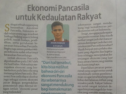 Pertama Kali Masuk Koran