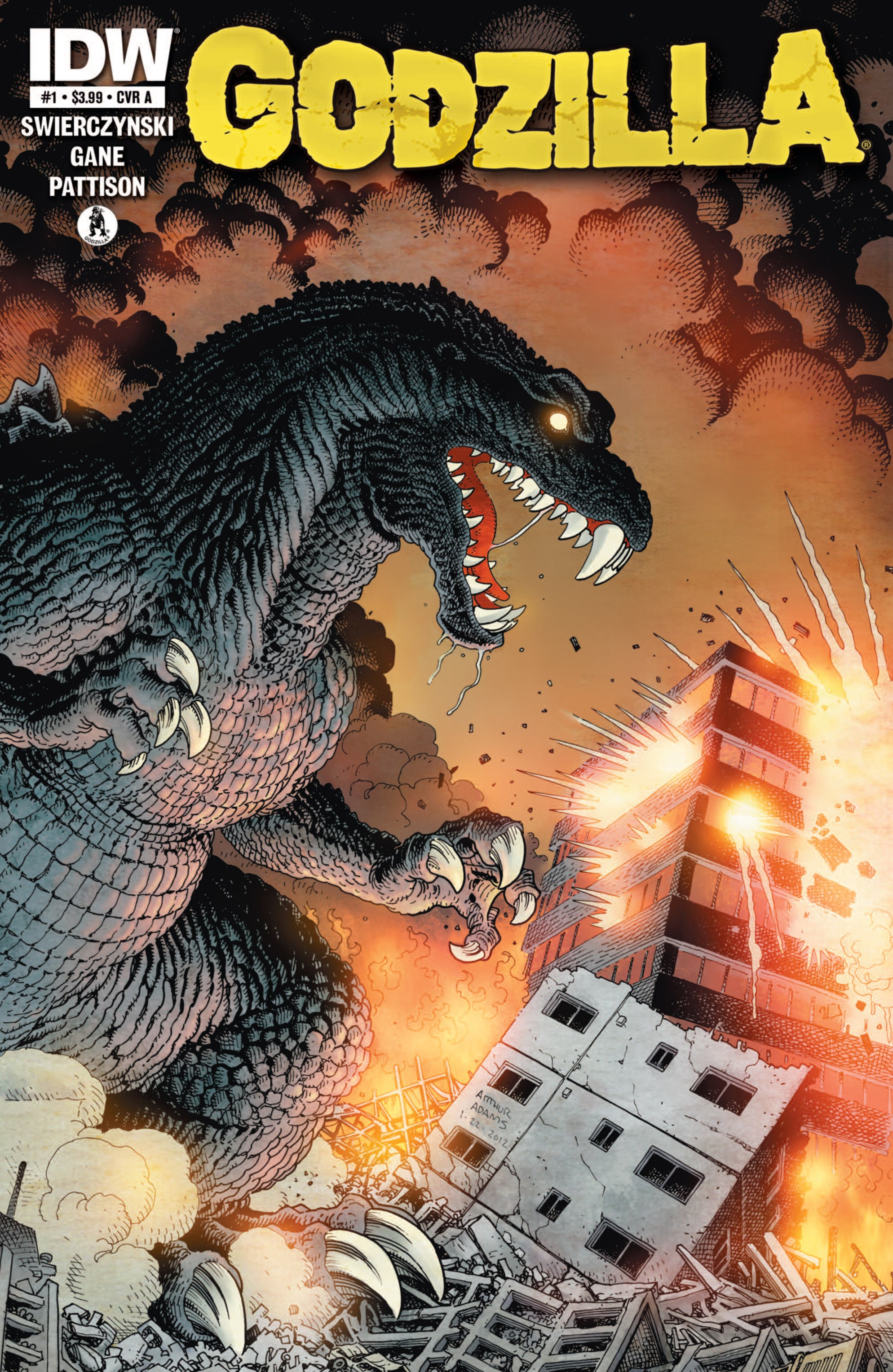 Read online Godzilla (2012) comic -  Issue #1 - 1
