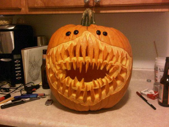 Bilderesultat for funny pumpkin