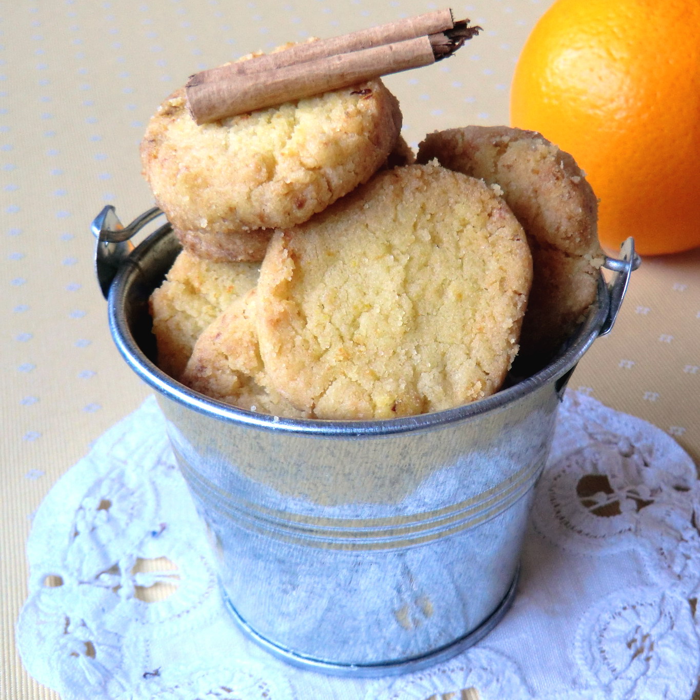 SibaRita Galletas de aceite de oliva, naranja y limón / Orange and