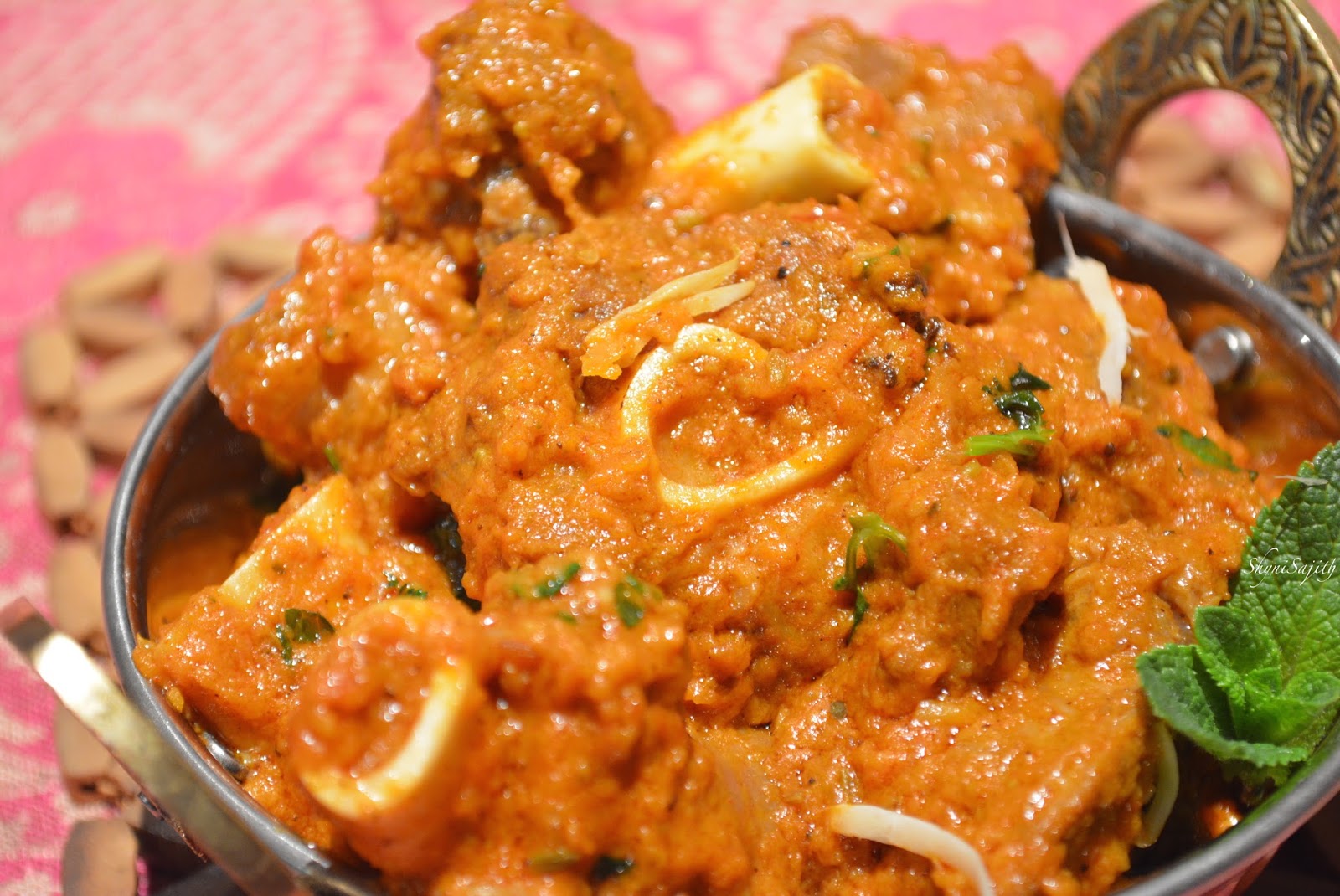 My Cooking Experiments......... Kadai Gosht (Kadai Mutton)