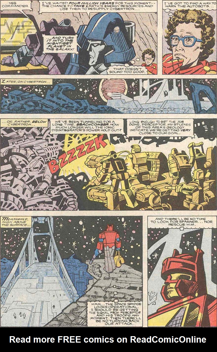 Read online The Transformers (1984) comic -  Issue #18 - 12