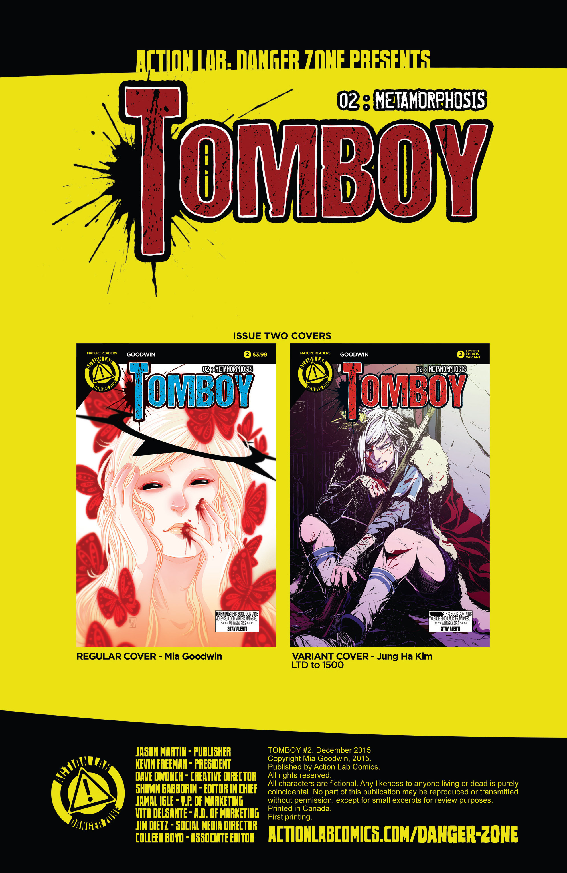 Read online Tomboy comic -  Issue #2 - 2