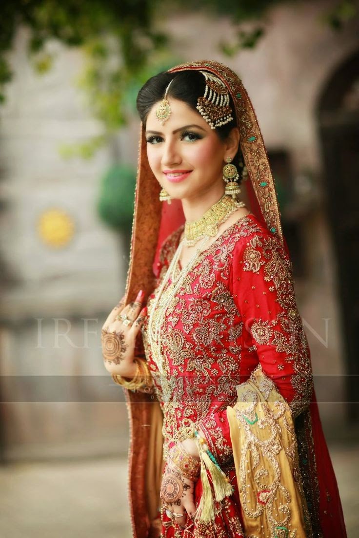 latest desi wedding dress for Pakistani girls Utho Jago Pakistan