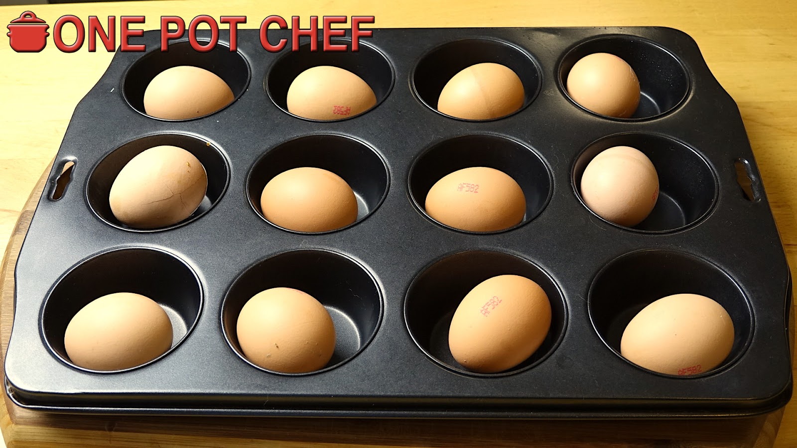 The One Pot Chef Show Quick Tips Making Hard Boiled Eggs (In The Oven