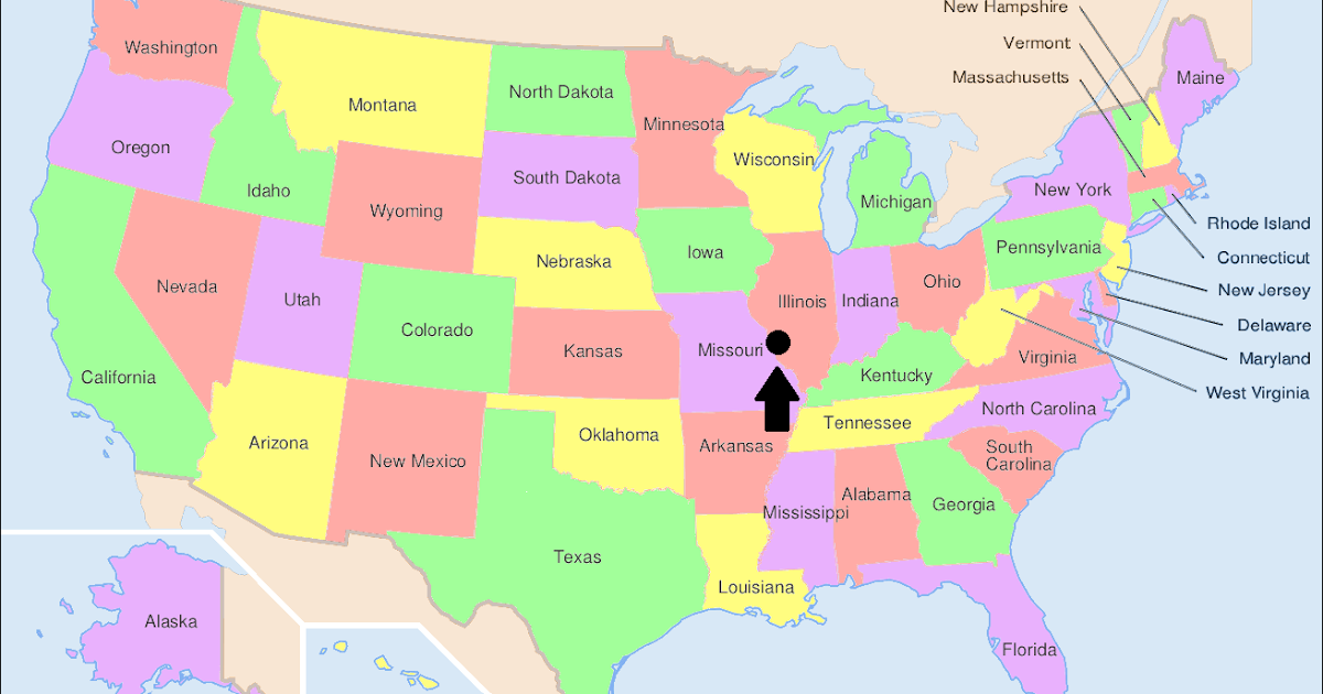 St Louis Missouri On Us Map