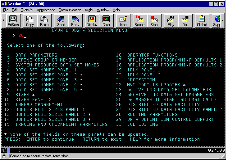 Acessando o DB2 no Hercules z/OS Hercules & Mainframe