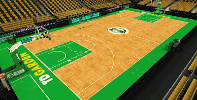 NBA 2K14 TD Garden - HD Texture Court Mod