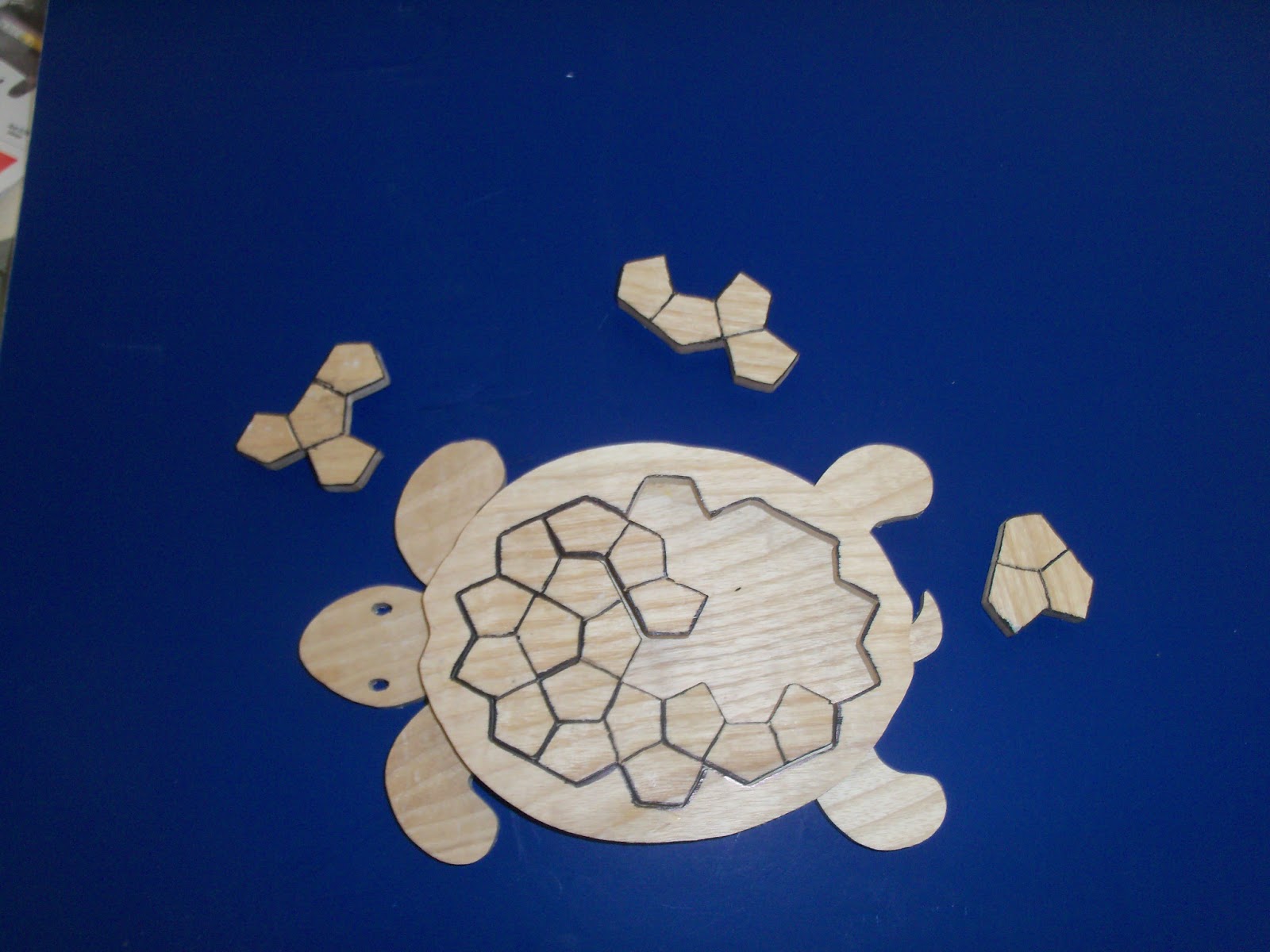 Wooden Toy and Gift News Wooden Turtle Puzzle