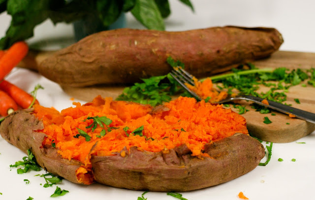 Roasted Mashed Sweet Potato