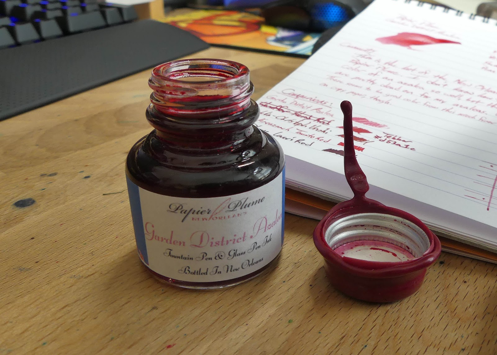 Papier Plume - New Orleans Collection Fountain Pen Ink - Desire