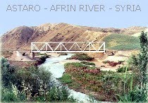 Astaro railway bridge - Afrin River