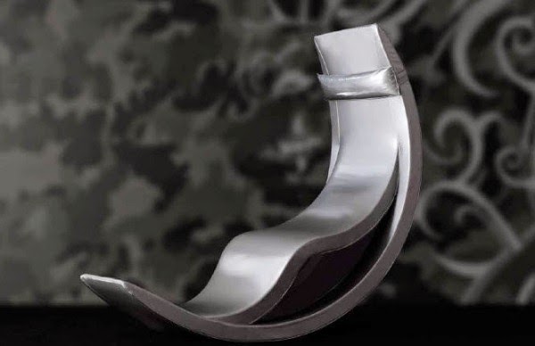Contemporary rocking chair for relaxing hours